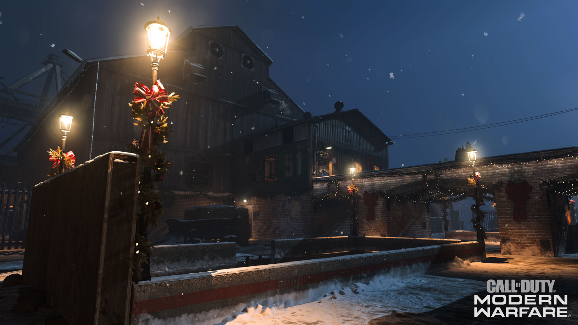 Modern Warfare Snow Map Modern Warfare® Tactical Map Intel: Winter Docks