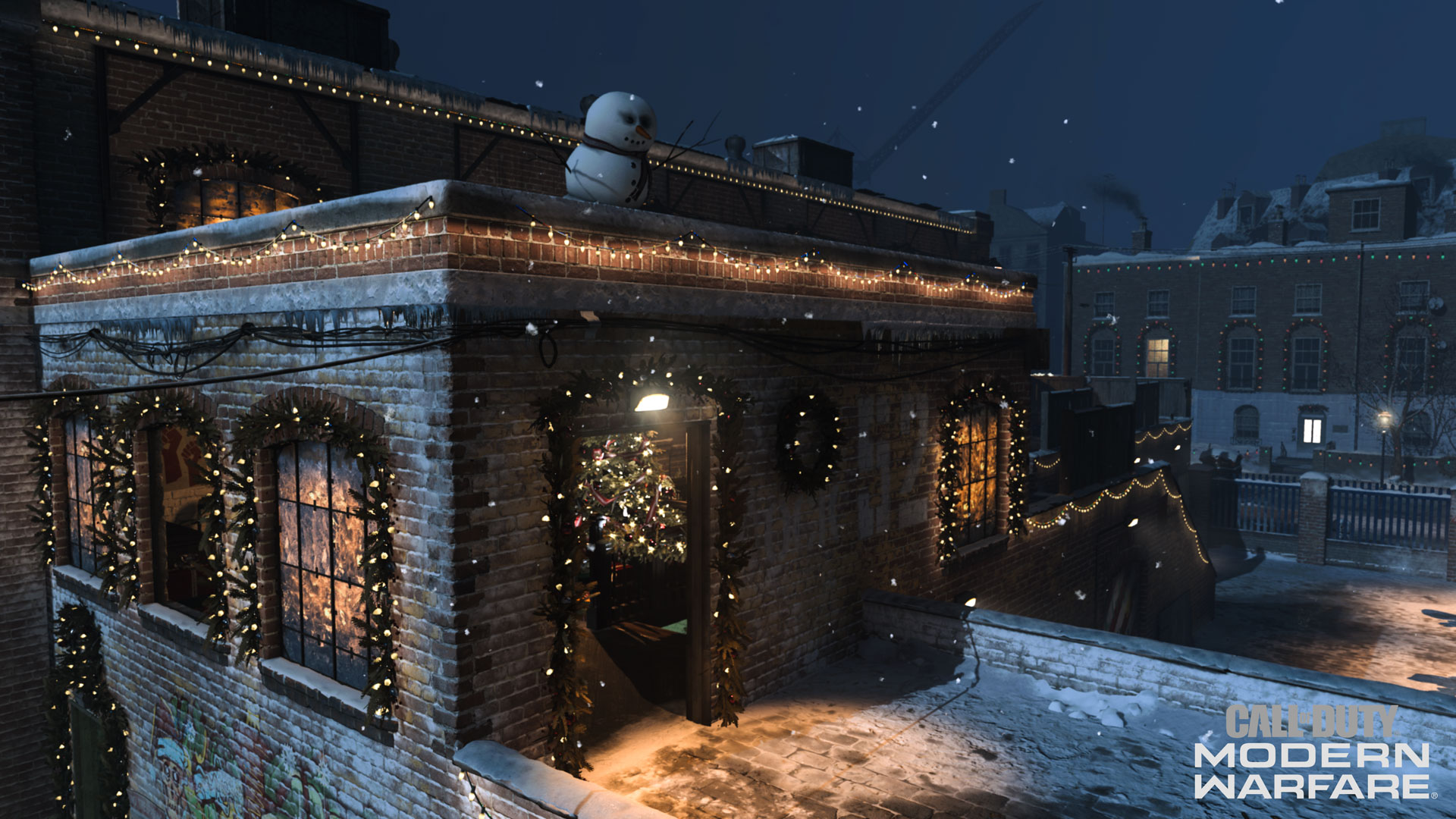 Modern Warfare Snow Map Modern Warfare® Tactical Map Intel: Winter Docks