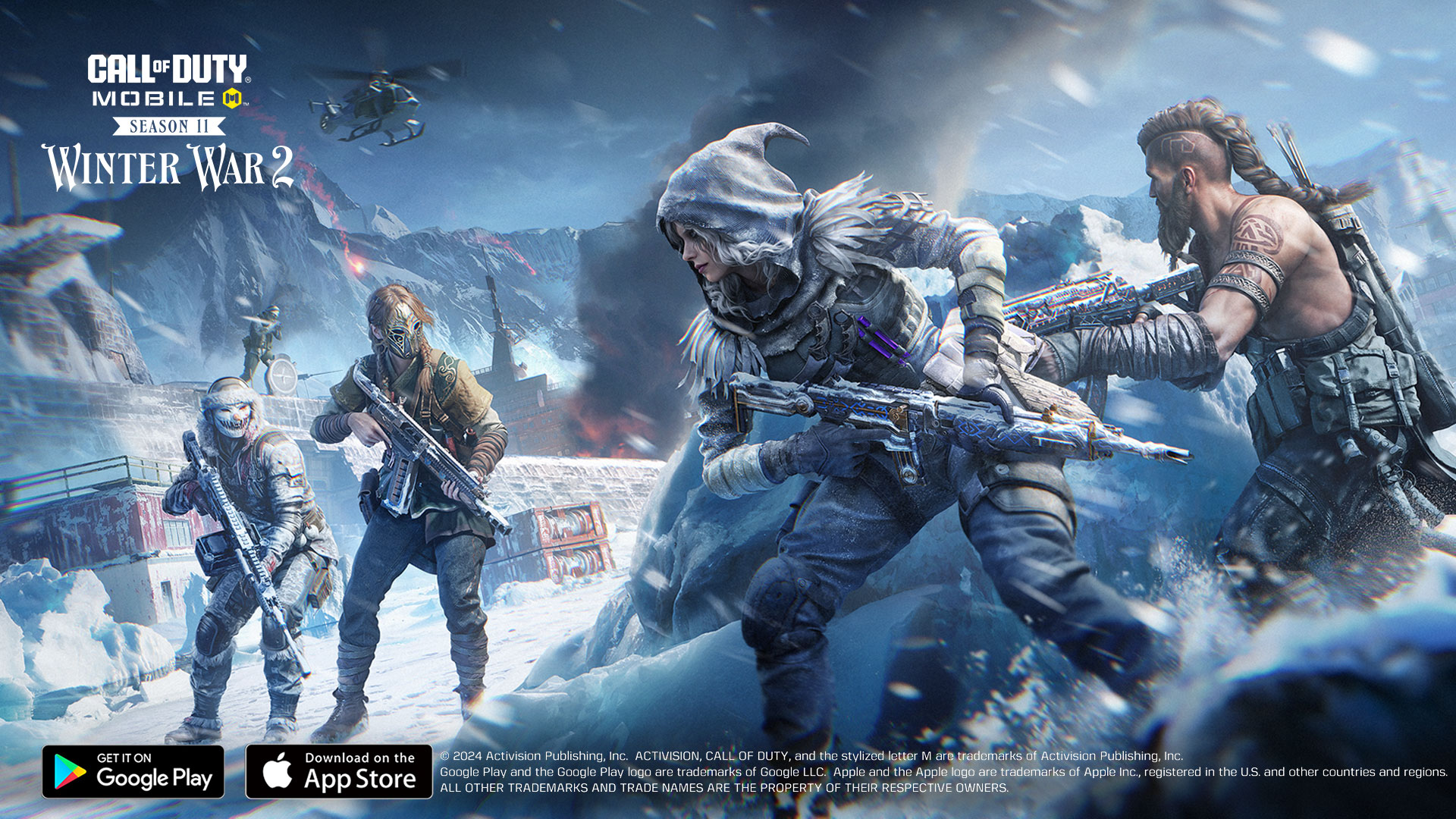 Столкнитесь с холодом в 11 сезоне Call of Duty Mobile (2024) — Winter War 2