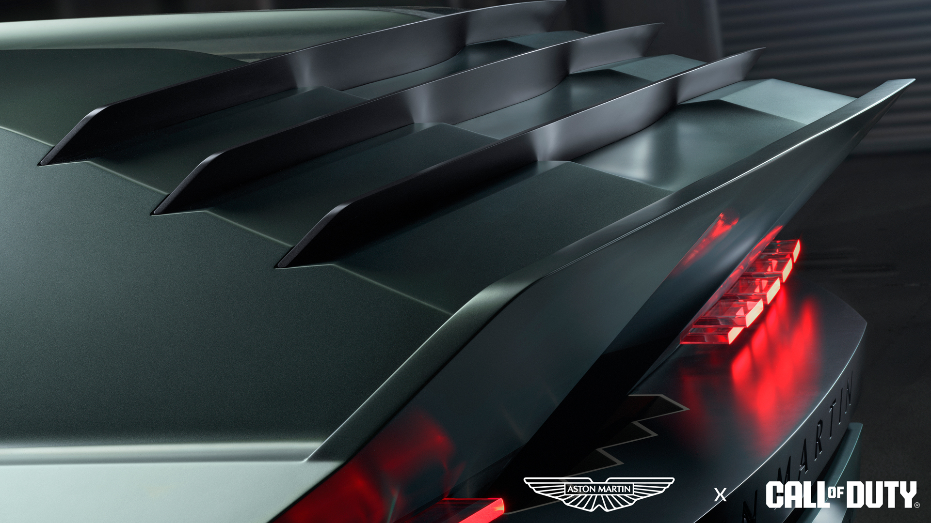 Aston Martin Dreadnought concept photography — front grille close-up
