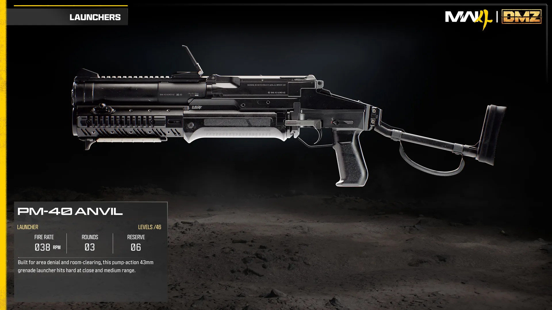 Gunsmith screen showing the HAN 86 equipped with the HAN X20 Skybreaker Apex attachment and blocked customization slots.