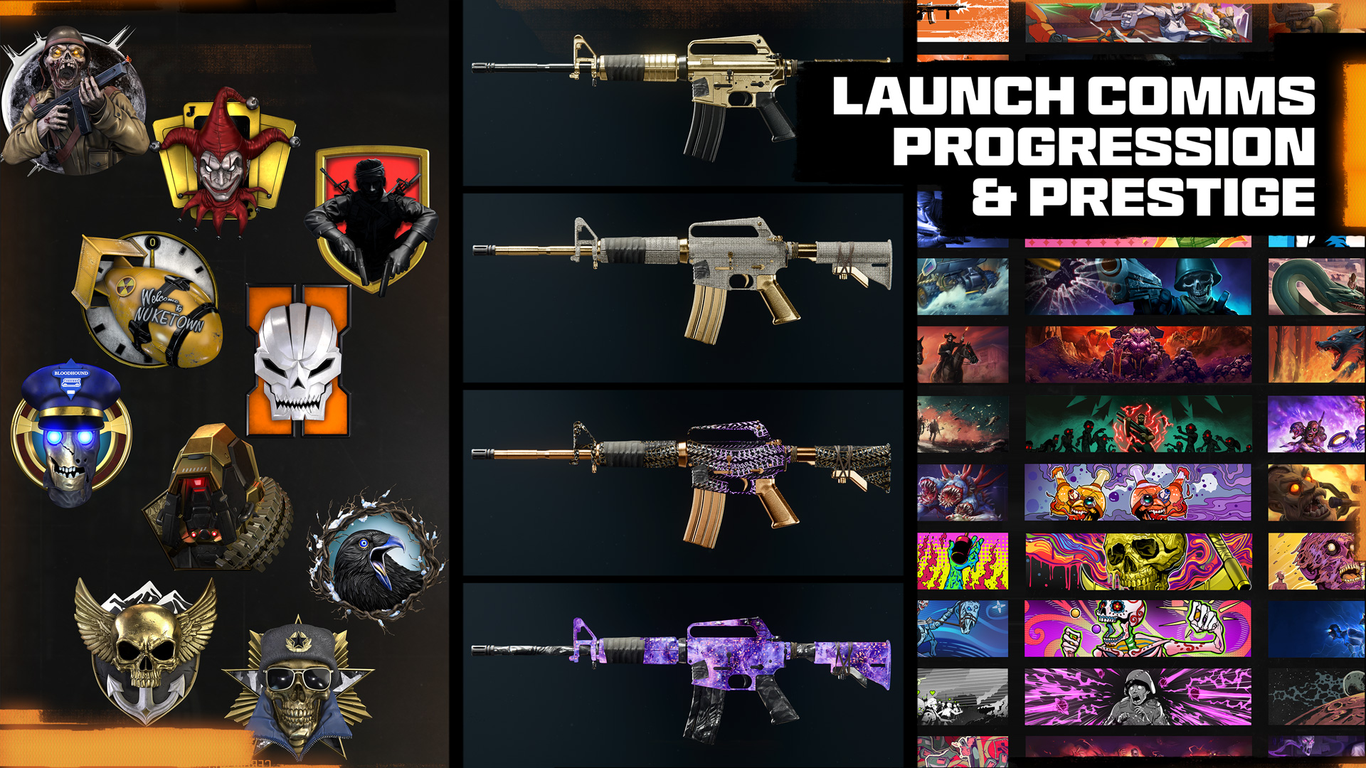 Progress Systems, unedited. Important information about progression, unlocks and challenges – from the return of classic Prestige to weapon camouflages to all-new Mastery Badges