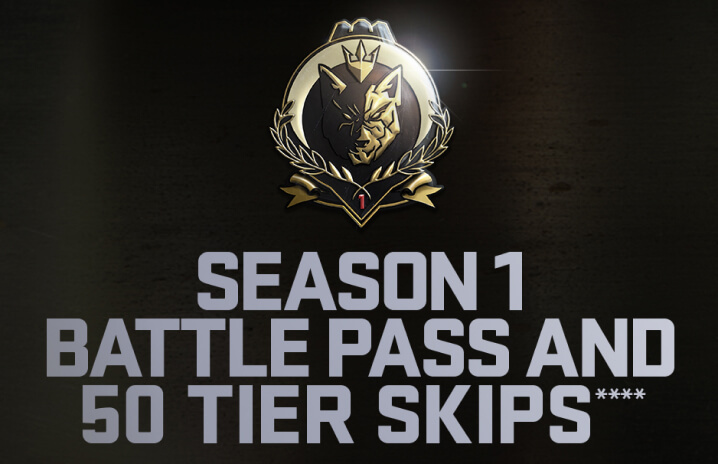 Season 1 Battle Pass and 50 Tier Skips