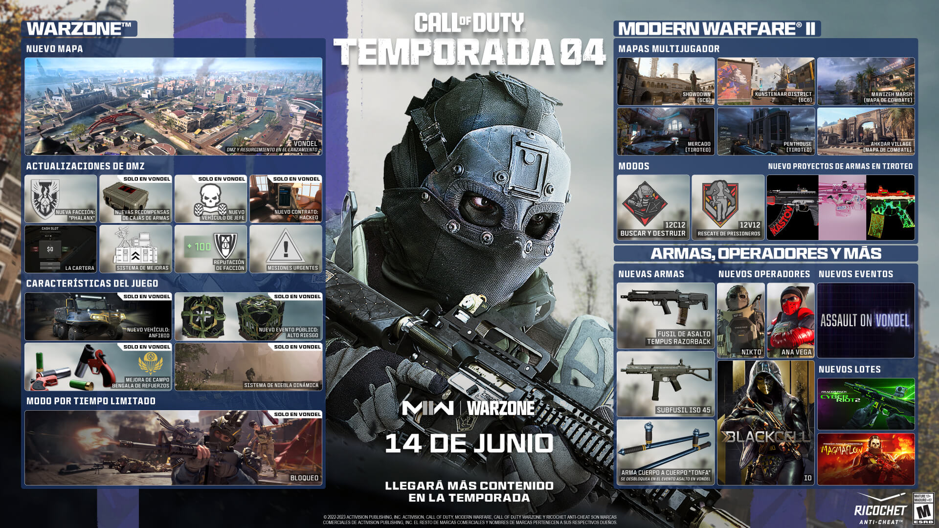 Temporada 4 de Call of Duty® Warzone Nuevo Battle Royale de 2023
